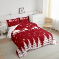 thumbnail image 3 of Feelyou Kawaii Santa Claus 01, Christmas Dreamy Festival Twin Comforter Sets, Fairy Tale Reversible Bedding Set, Luxury Bedroom Decor, 2pcs, 3 of 8