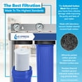 thumbnail image 3 of Express Water – 6 Pack Water Filter Activated Carbon Block Replacement Filter – ACB Large Capacity Water Filter – Whole House Filtration – 5 Micron Water Filter – 4.5” x 20” inch, 3 of 7