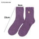 thumbnail image 2 of Bienvenido Calcetines suaves y difusos para mujer, calcetines gruesos y esponjosos para invierno, calcetines cálidos y cómodos, calcetines gruesos para dormir en casa, 2 of 5