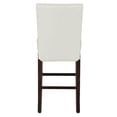 thumbnail image 3 of Milton Bonded Leather CTR Stool, White, 3 of 9