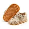 thumbnail image 5 of Baby Girls Boys Non-Slip Flats Sandals Infants Casual Crib Shoes Prewalkers 0-18 Months, 5 of 7