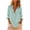 Light Blue, variant on SETOOFF Womens Long Sleeve Tops Blouses Lapel Collar Half Button Henley Curved Hem Loose Casual Shirts Women Spring Summer Office Travel Daily Outfit