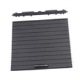 thumbnail image 3 of Terraxo Car Roller Blind Cover Center Console Roller Blind Sliding Cover Center Console Cup Holder Slide Roller Cover Auto Console Cup Holder Roller Blind Cover Robust PC Pp Build Suitable Black, 3 of 8