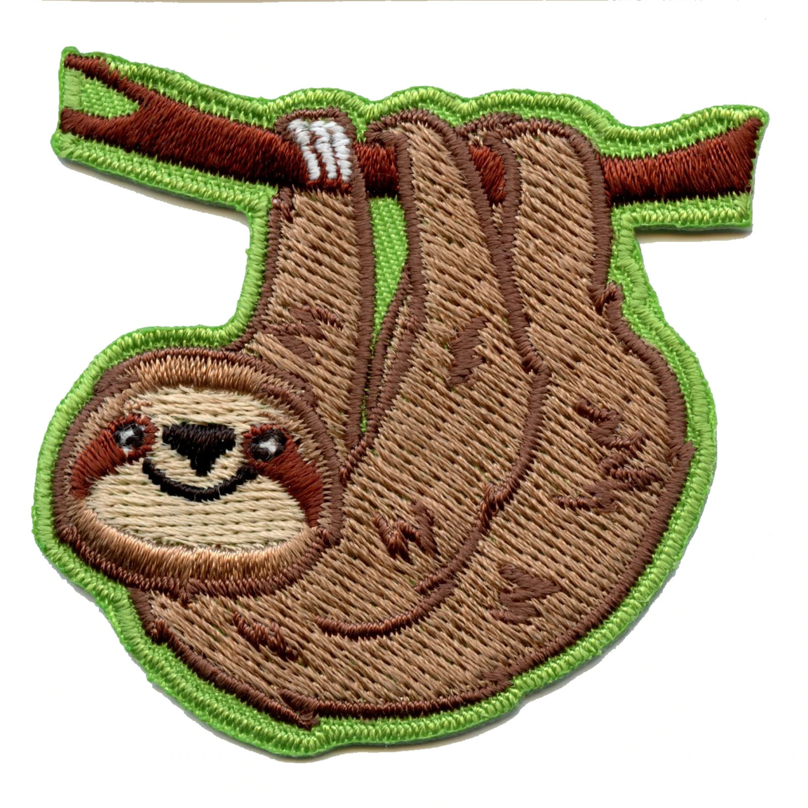 Good Morning Coffee Sloth Iron On Patch On Shirt On Jacket Vest New 