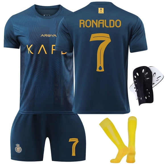 Riyadh Victory Away No.7 Ronaldo Jersey 10 Mane Football Suit Saudi League Adult Youth Suit-Vinsniv