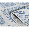thumbnail image 1 of 63" X 87" Ivory/Blue Polypropelene Rug, 1 of 1