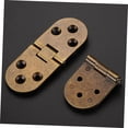 thumbnail image 3 of CRAFTHROU 4 Pcs Charnière de Rotation en Alliage de Zinc pour Armoire Garde-Robe Invisible Durable Facile à Installer 3.1*1.2 Po, 3 of 6