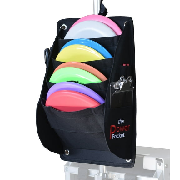 Power Pocket - Disc Golf Cart Putter Pouch for Discs and Accessories