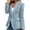 Light Blue, variant on Women'S Blazer Business Casual Long Sleeve Double Breasted Jackets Open Front Work Suits Light Blue M