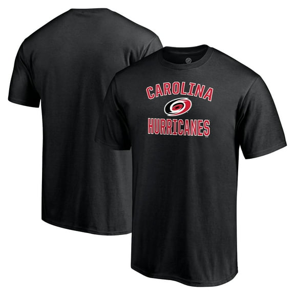 Men's  Black Carolina Hurricanes Victory Arch T-Shirt