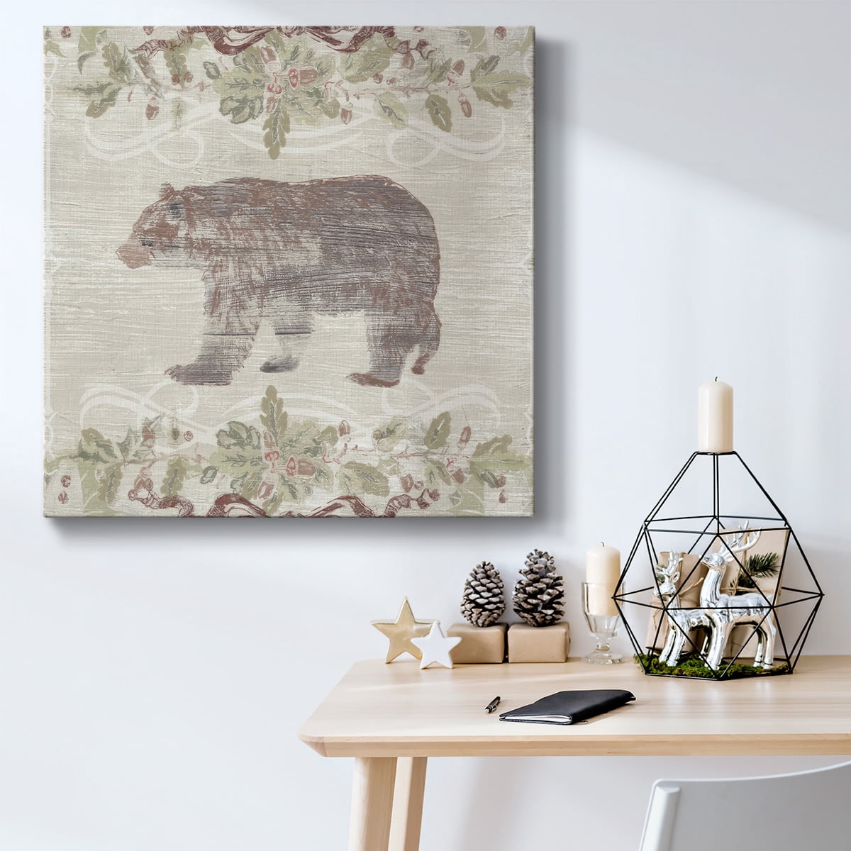 Cabin Christmas III- Gallery Wrapped Canvas