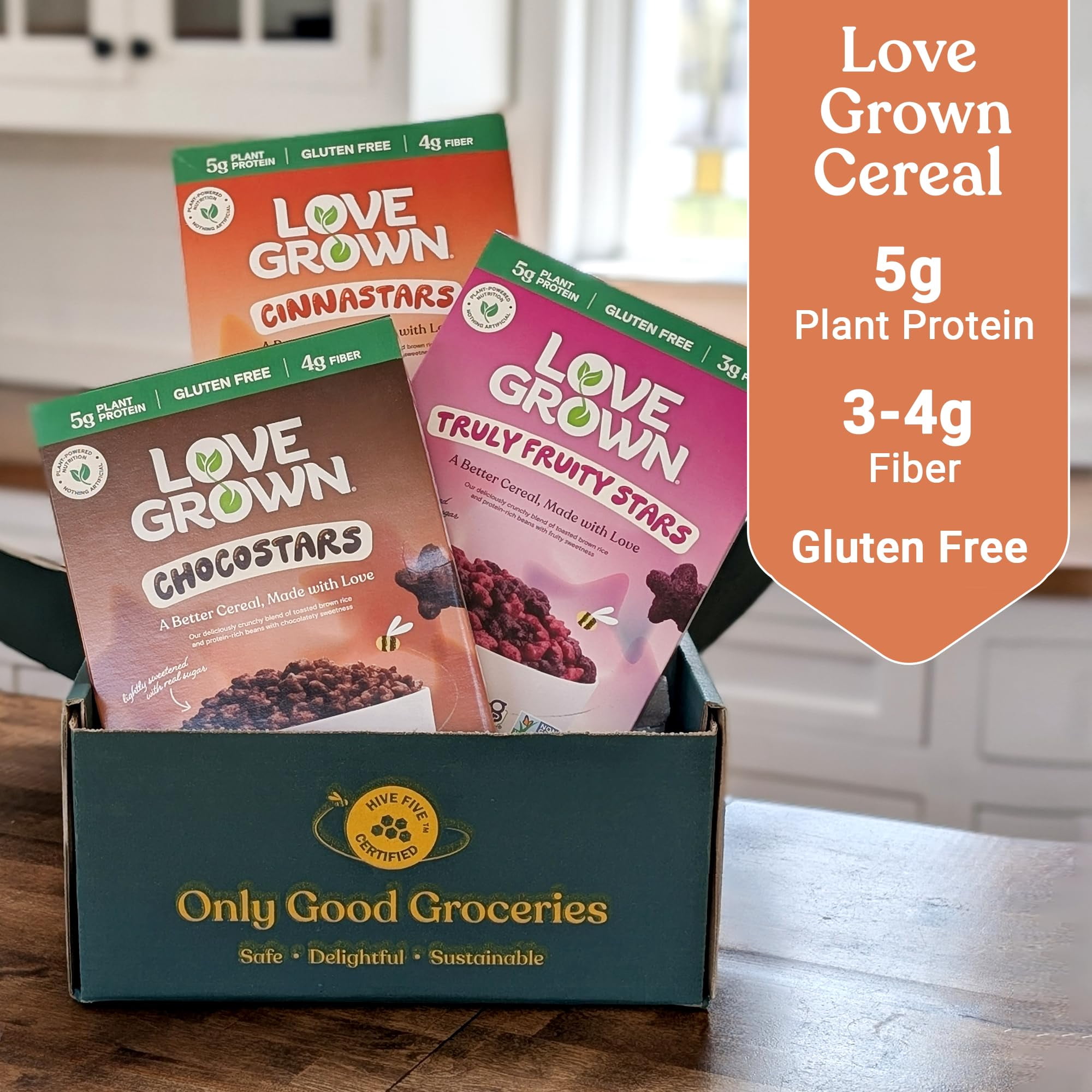 Love Grown Star Cereal Variety Pack