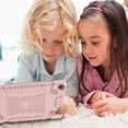 thumbnail image 7 of Fire 7 Case 2019, New Kindle Fire 7 9th Generation Cases Covers, Allytech Soft Silicone Rugged Shockproof Kids Friendly Drop Proof Anti-Slip Case Cover for All-New Amazon Fire 7 2019, Rosegold, 7 of 7