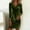 01-Army Green dresses for women, variant on Maqroz Velvet Dress for Women Plus Size Casual Long Sleeve Button Lapel Shirt Dresses Party Cocktail Holiday Mini Dresses Vestidos De Mujer Elegantes Army Green L