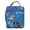 thumbnail image 5 of Gaming Lunch Box Insulated Lunch Bag Box Women Men Reusable Cute Meal Bag for Students Cooler Tote Bag Lunchbox for Office School Picnic, 5 of 6