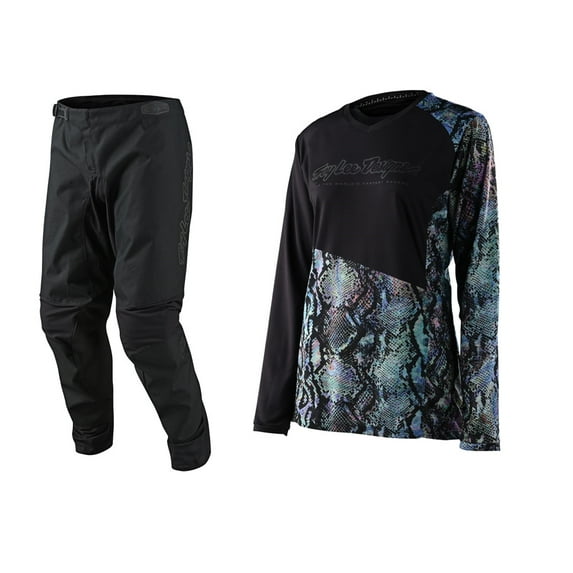 Troy Lee Designs Womens GP Snake Jersey Pant Combo (Large / Pant W16)