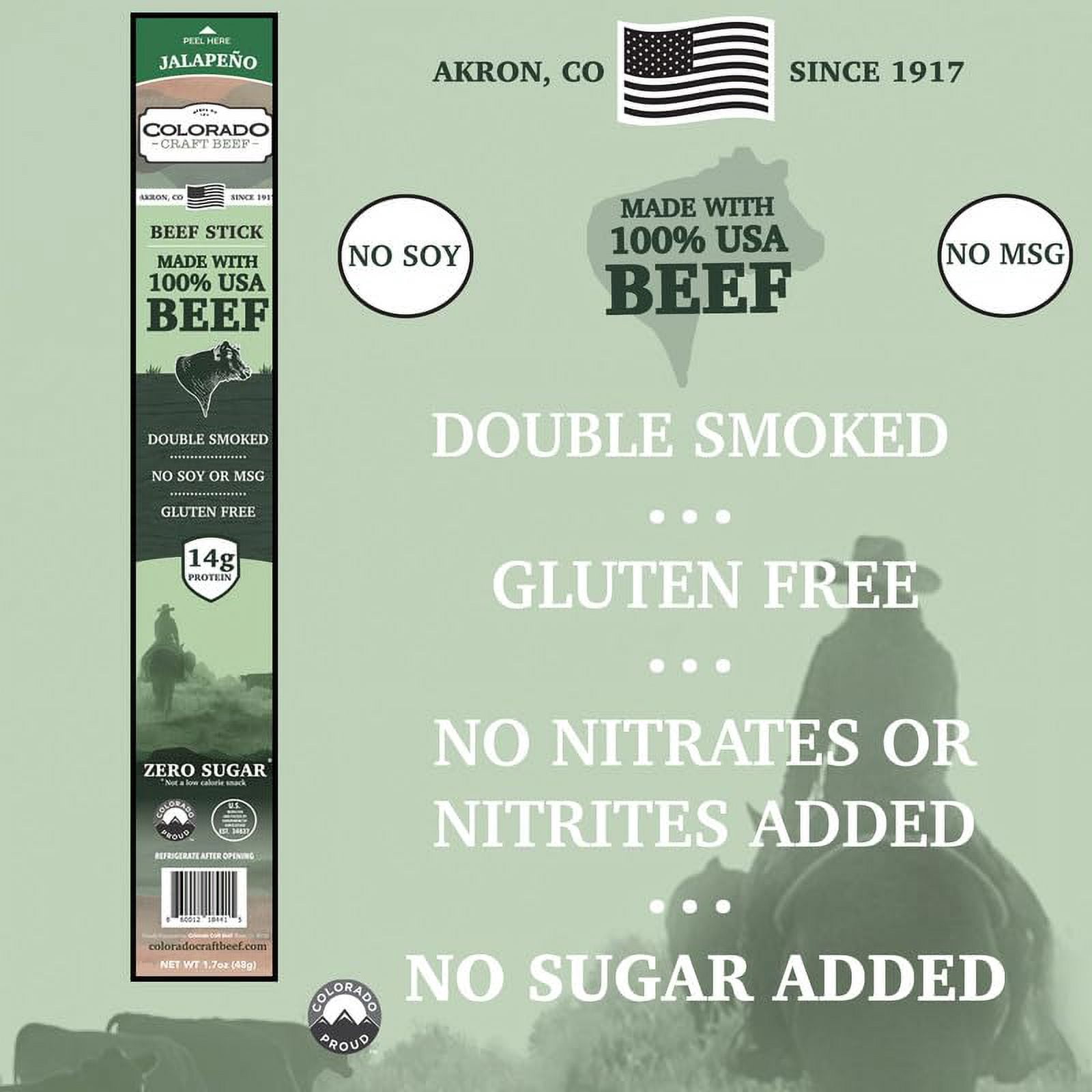 Colorado Craft Beef All-Beef Snack Stick Smoked Jalapeno