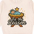 thumbnail image 3 of Inktastic Christmas Baby Jesus Nativity Scene 'tis the Reason Toddler Sweatshirt, 3 of 4