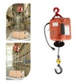 thumbnail image 4 of Fichiouy 3-in-1 Electric Hoist Winch 440 lbs 1500W Portable Power Winch Crane 16 ft/min with Wired and Wireless Remote Control for Garage Warehouse Factory Lifting Towing, 4 of 16