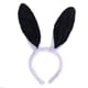 thumbnail image 1 of EeaseMX Diademas con orejas de conejo de peluche Diadema de conejo Diademas con orejas de conejo (blancas y negras), 1 of 7