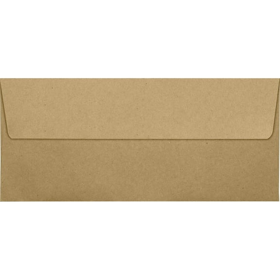 LUX #10 Square Flap Envelopes (4 1/8 x 9 1/2) 50/Pack Grocery Bag (4860-GB-50)