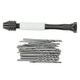 thumbnail image 3 of Brocas Jadeshay 49 piezas/juego de brocas manuales helicoidales Acero de alta velocidad ABS, 3 of 8