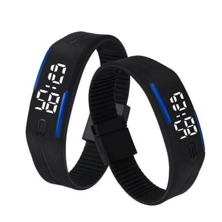 Digital top bracelet watch