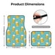 thumbnail image 5 of Fotbe Beer Juego de 4 Tapetes para Auto con Estampado – Alfombrillas de Goma Reforzada, Diseño Antideslizante, Protección para Todo el Año – Vehículos, Autos, Camionetas y SUVs, 5 of 7