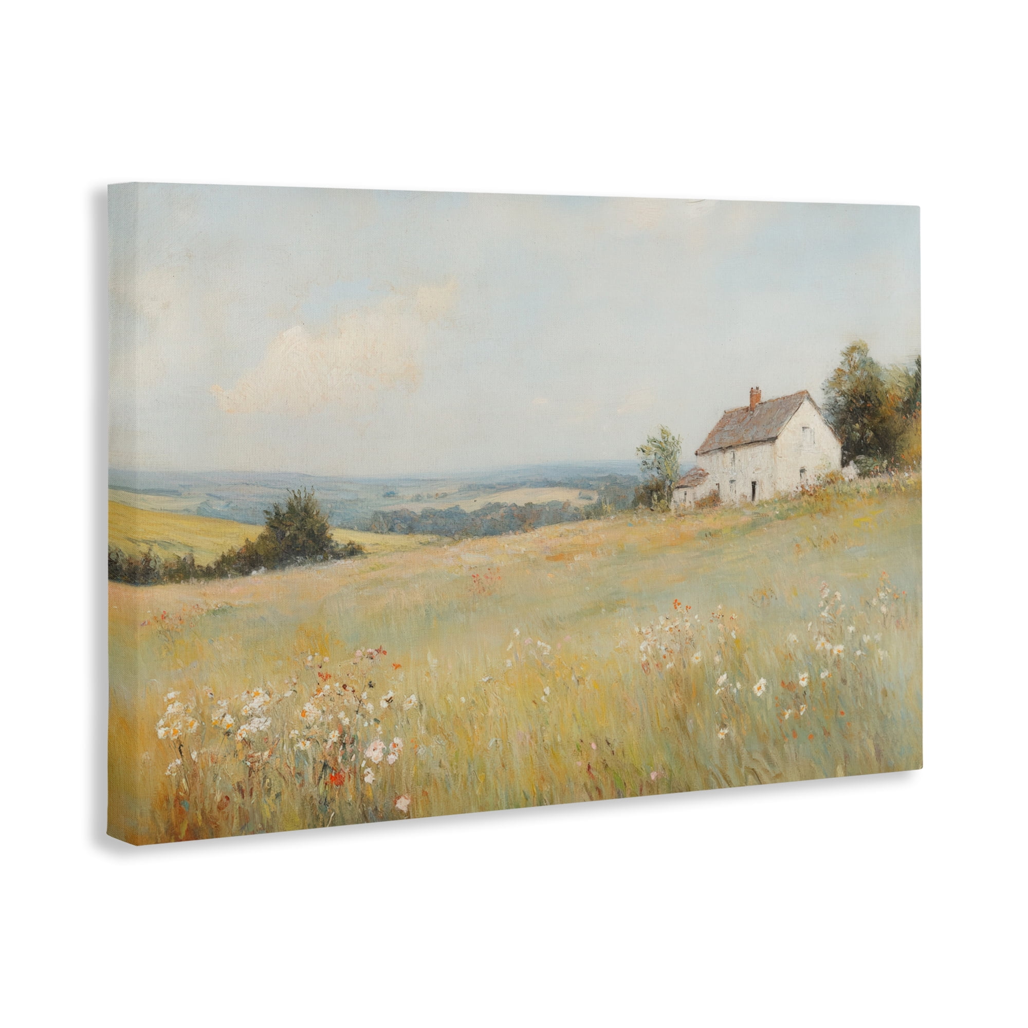 Stupell Industries Little House In The Prairie Canvas Wall Art, design by Petal Prints Design