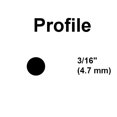 thumbnail image 3 of Varilla PP+GF15 3/16"" diámetro 30 pies Negra, 3 of 3