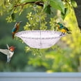 thumbnail image 5 of Bfogop Hanging Bird Bath Hanging Bird-Feeder - Garden Bird Bath Tray Wildlife Feeder Plate Water Bowl or Water Bowl for Outdoors Garden Patio Decoration,Bird Bath for Garden Yard Decor, 5 of 8
