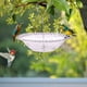 thumbnail image 5 of Bebedero y comedero para aves de jardín al aire libre | Cubierta a prueba de viento y lluvia | Decoración colgante para patio | Accesorio para santuario de aves al aire libre | Fácil instalación | 1, 5 of 8