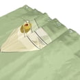 thumbnail image 3 of Yayeee Shower Curtain with Hooks 72"x72" Waterproof Fabric Bathroom Hanging Decor, Light Green Martini, 3 of 5
