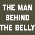thumbnail image 3 of CafePress - Halloween The Man Behind The Belly Dark T Shirt - Men's Classic Graphic Cotton T-Shirt, 3 of 4