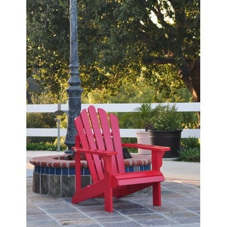 Shine Company Inc. Tomato Red Westport Adirondack Chair - Walmart.com