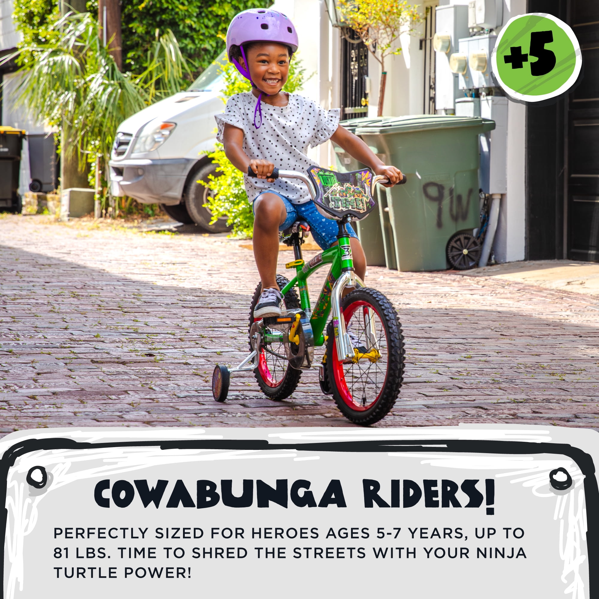 12 teenage mutant ninja turtle bike and helmet value bundle Turtles: Mutant Mayhem Battle Cycle with Exclusive Raphael Figure by Playmates Toys : Toys & Games rise handlebars The Loyal Subjects Teenage Mutant