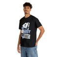 thumbnail image 5 of All Odds Retro Blue Grey Sneaker Tee Shirt Black, 5 of 6