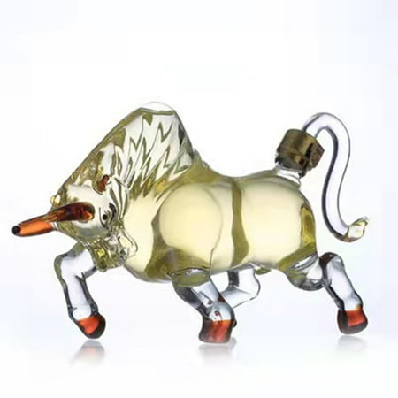 

Animal Mouse Shaped Style Home Bar Whiskey Decanter Liquor Scotch Bourbon