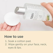ISDIN Micellar Solution, 4 in 1 Makeup Remover, Cleanser, Hydrating Toner - Suitable for Sensitive Skin, 13.5 Fl. Oz