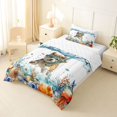 thumbnail image 2 of Homewish Lovely Shiba Inu Twin Comforter Sets,Coastal Bedding Set,Dog Theme Decor,Reversible,2pcs,1 Comforter and 1 Pillowcase, 2 of 7