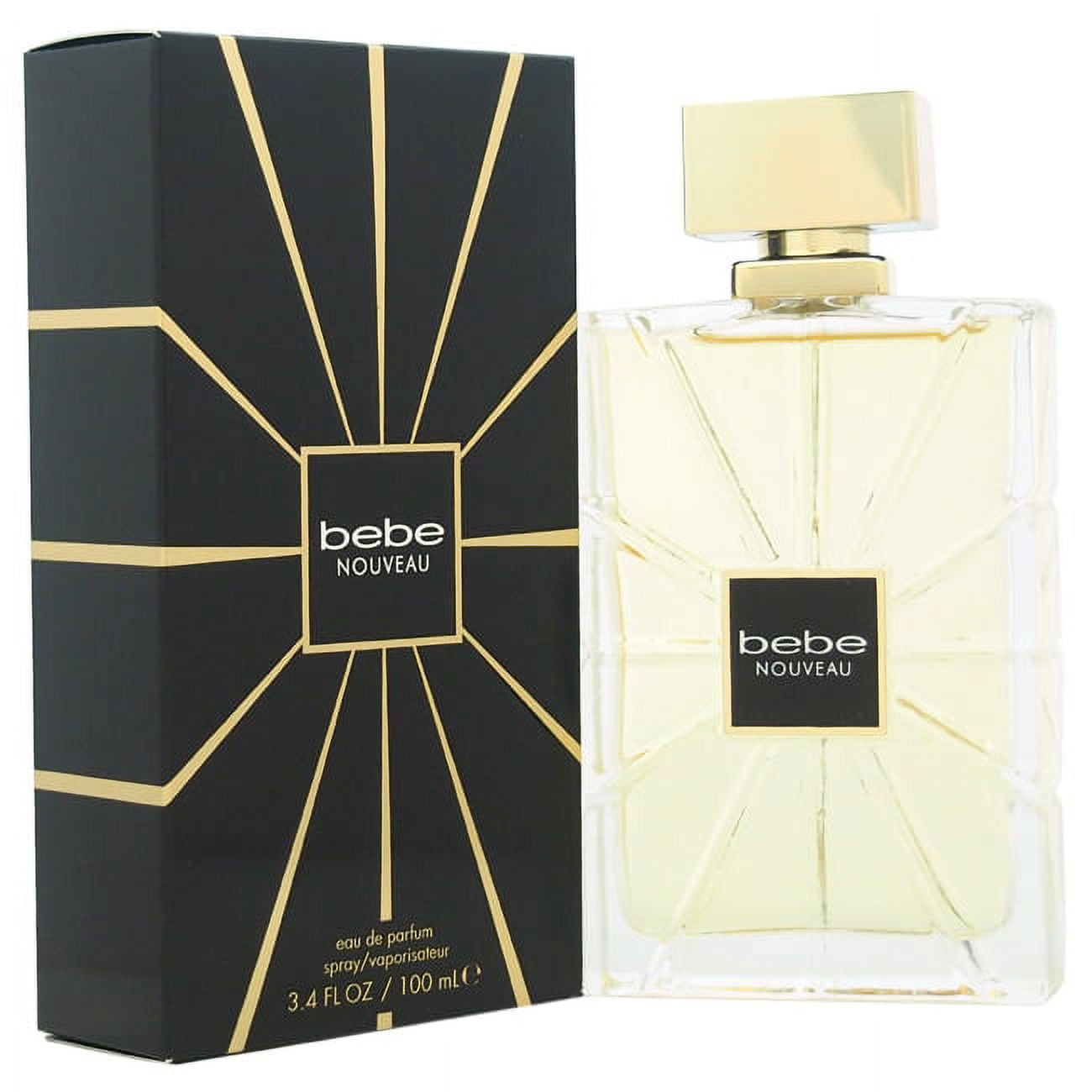 bebe Nouveau Eau de Parfum, Perfume for Women, 3.4 Oz Full Size