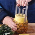 thumbnail image 3 of Cortador de manzanas Pinefor, removedor de manzanas Pinefor, pelador de acero inoxidable Corta rápidamente el pino para manzanas y retira el núcleo, hoja más gruesa, con mango ergonómico, pelador, 3 of 5