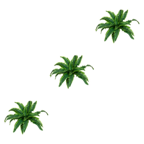 Plantas artificiales de larga duración Inteprter 24 verde oscuro persa decoración ecológica