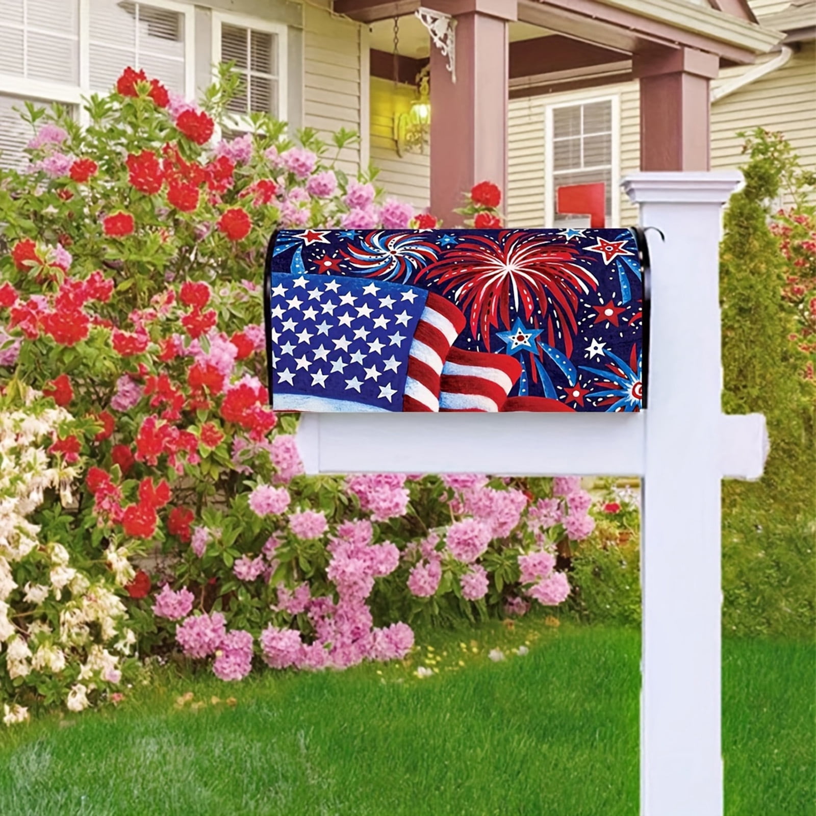 Mailbox Covers Magnetic 250 Anniversary Usa Magnetic Mailbox Cover for July 4th Home Garden Outdoor Yard Decor 21x18 Inch
