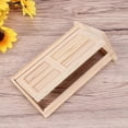 thumbnail image 3 of Mini House Wood Door for Inward Opening 1 Piece Traditional Six Panel Style, 3 of 4