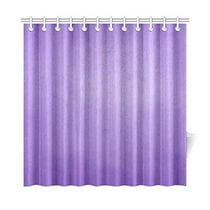Mkhert Bright Purple Shower Curtain Waterproof Bath Curtain Decor