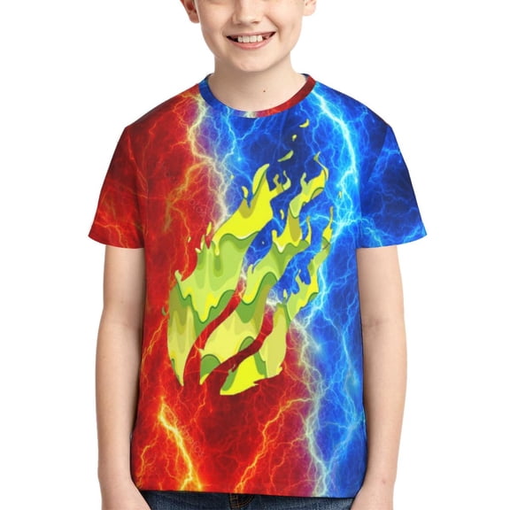 Prestonplayz Boys Girls T Shirt Kids Short Sleeve Crewneck 3d Printed Graphic Shirts For Kids Youth X-Small