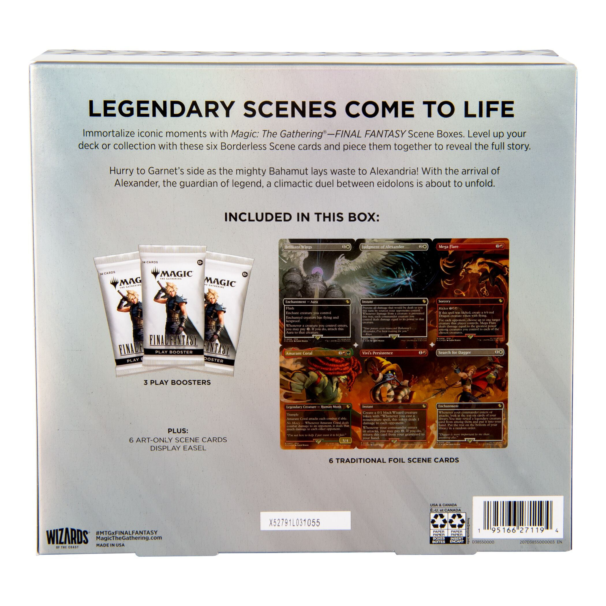 Magic: The Gathering Final Fantasy Scene Box - Randomly Selected