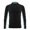 R264-Black, variant on RMGVDSD Boys Athletic Shirts Kids Quarter Zip Long Sleeve Shirt Color Block Slim Fit Sporty Tops For Training And Running 4-5 Years