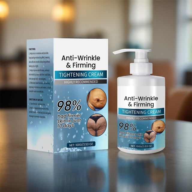 Pisexur Belleza Maquillaje Crema reafirmante para cuello y escote, loción reafirmante, crema antiedad para día y noche, reafirmante, hidratante con elastina.para mujeres y hombres
